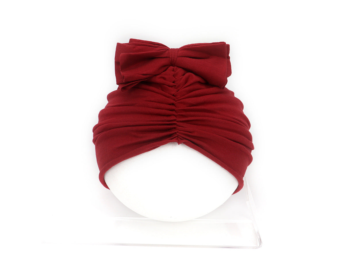 Girls' Turban Bonnet Headwrap Bow