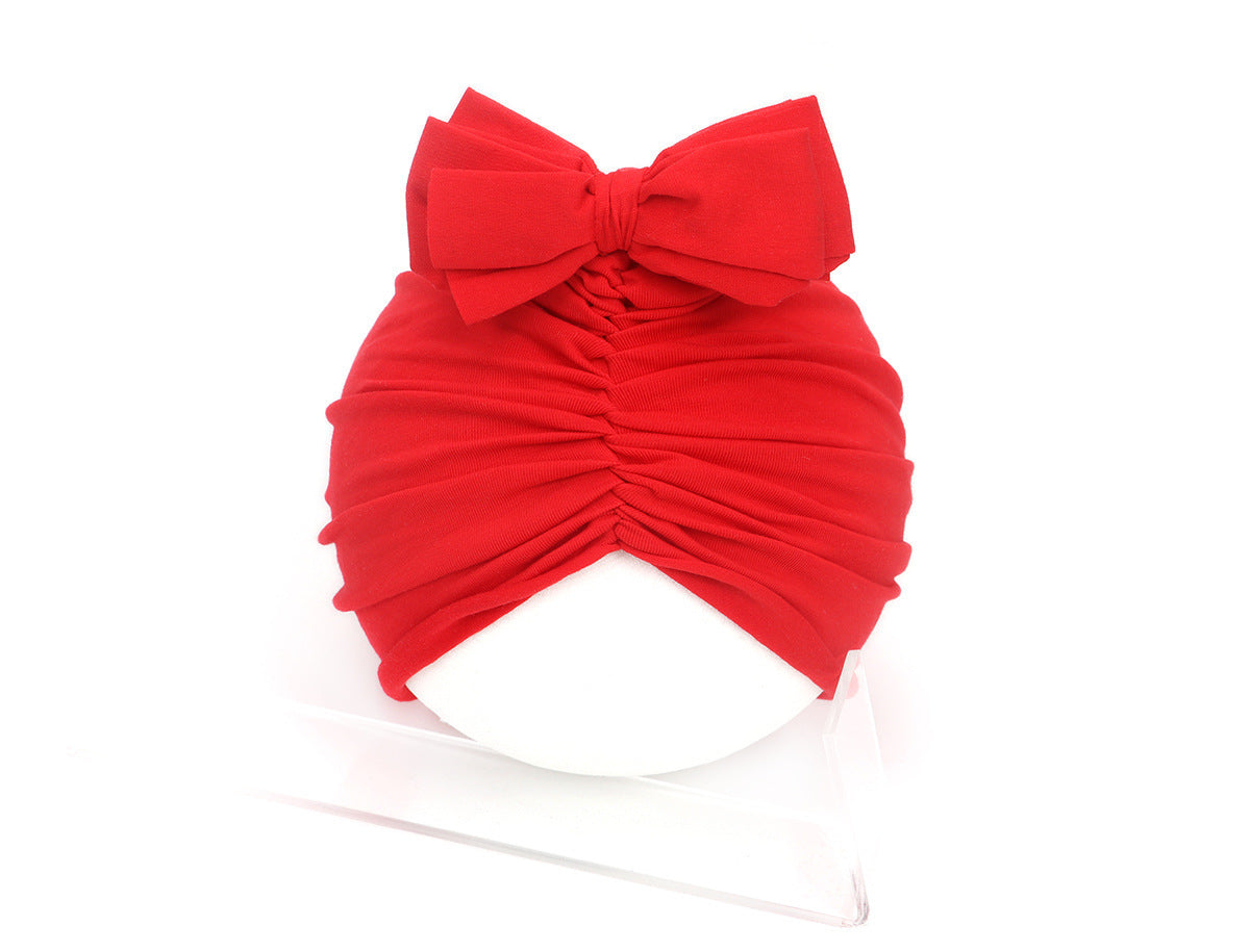 Girls' Turban Bonnet Headwrap Bow