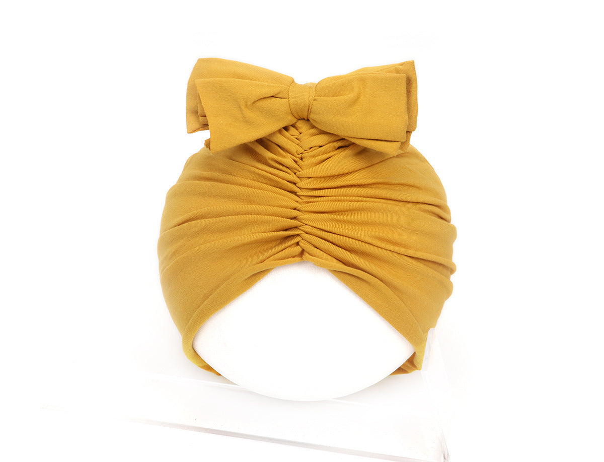 Girls' Turban Bonnet Headwrap Bow