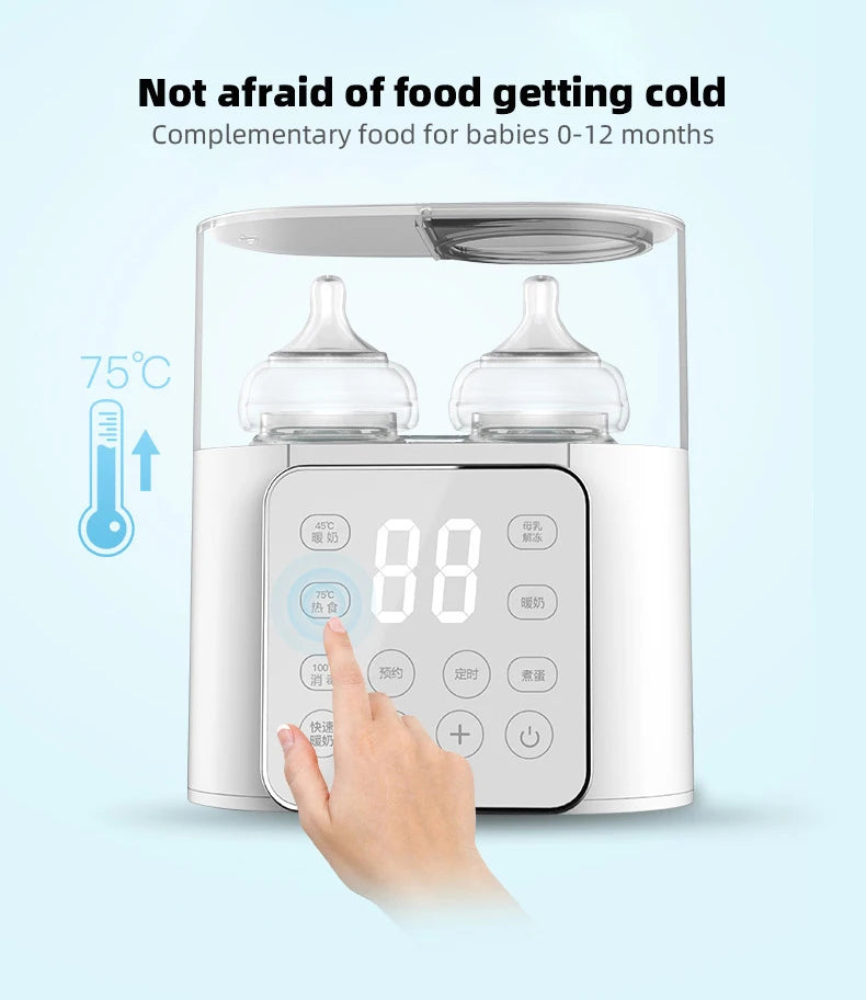 Baby Bottle Sterilizer and Temperature Control Warmer