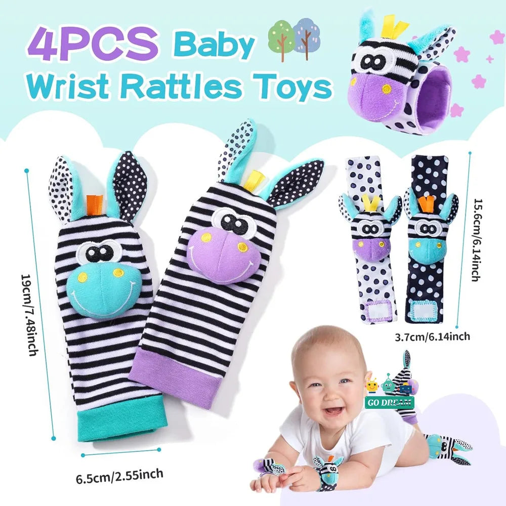 Baby Wrist Socks Rattle