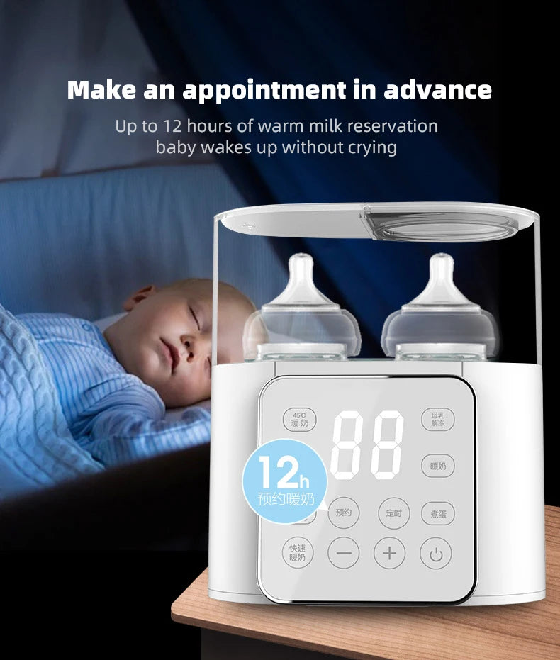 Baby Bottle Sterilizer and Temperature Control Warmer