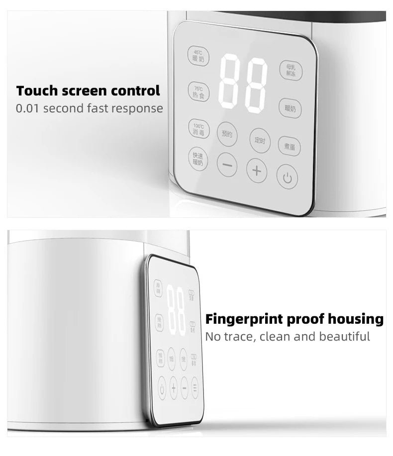 Baby Bottle Sterilizer and Temperature Control Warmer