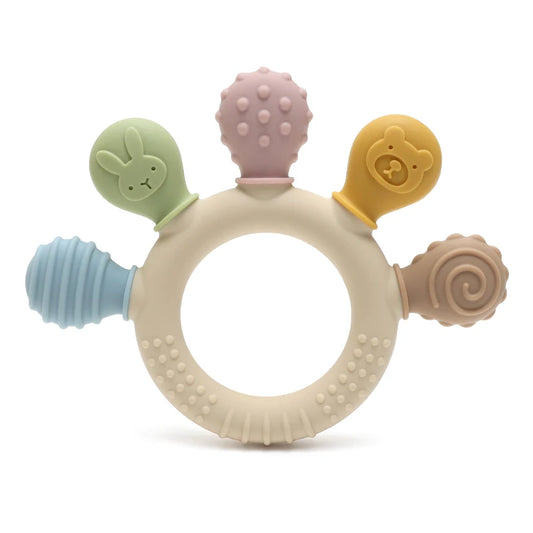 Gum Relief Silicone Round Teether