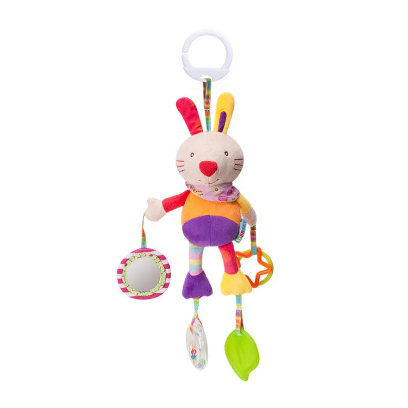 Plush Hanging Animal Rattle