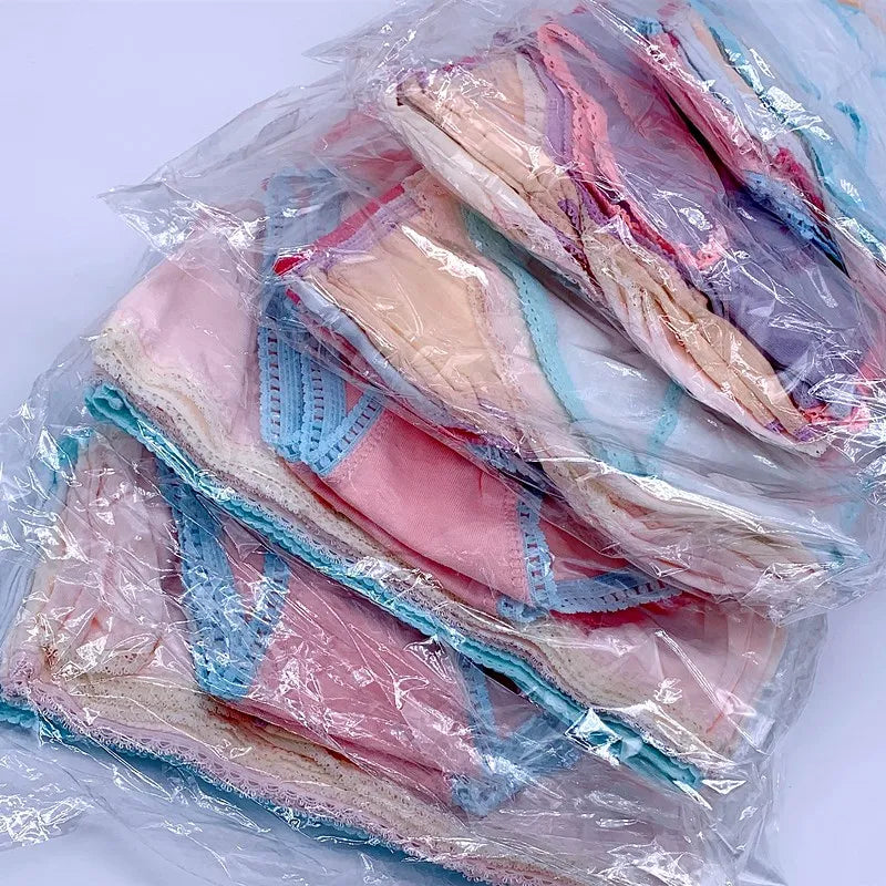 12-Piece Girls Cotton Underwear