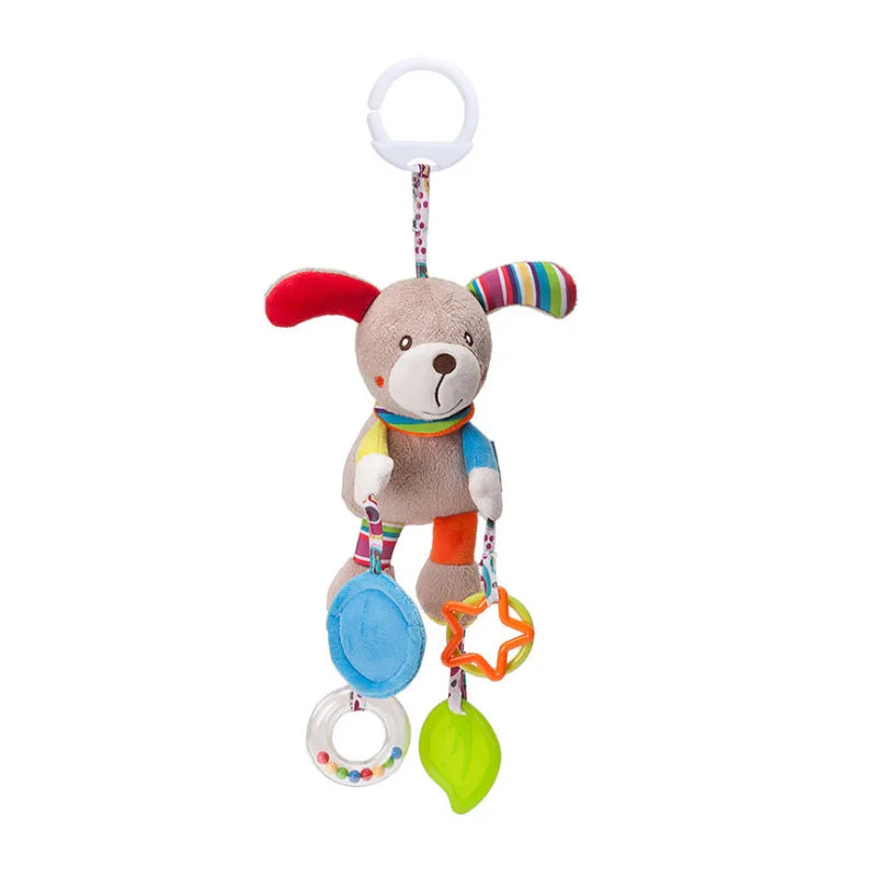 Plush Hanging Animal Rattle