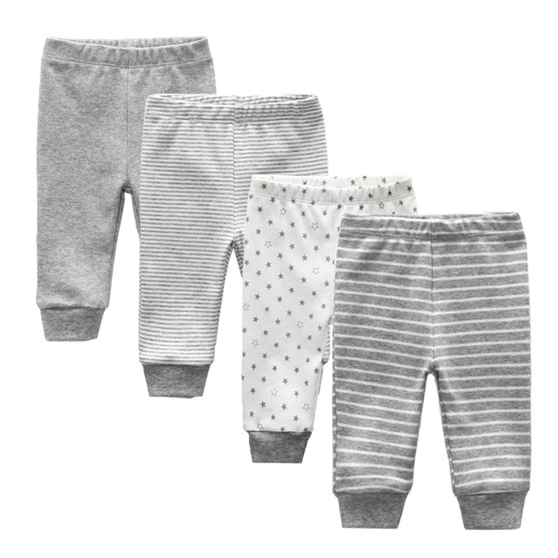 4 Piece and 5 Piece Packs Newborn Pants 0-12M