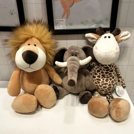 Plush Stuffed Jungle Animal Toy Gift