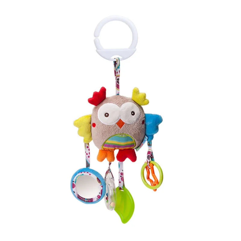 Plush Hanging Animal Rattle