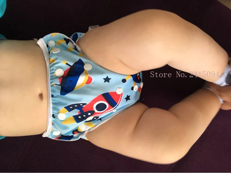 Infants Adjustable Swim Diaper Trunks