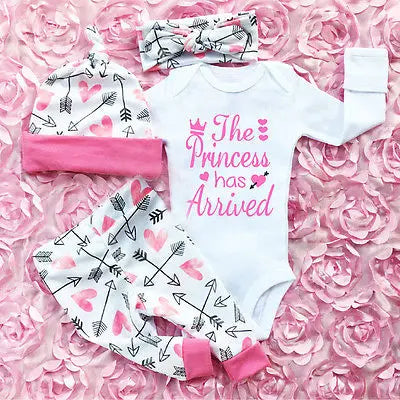 Newborn Princess Arrival Matching Set 0 to 18 Month