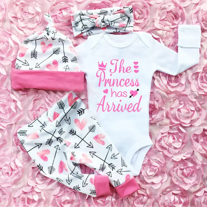 Newborn Princess Arrival Matching Set 0 to 18 Month