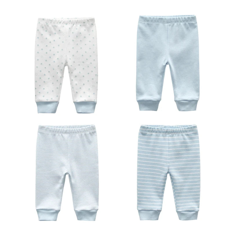 4 Piece and 5 Piece Packs Newborn Pants 0-12M