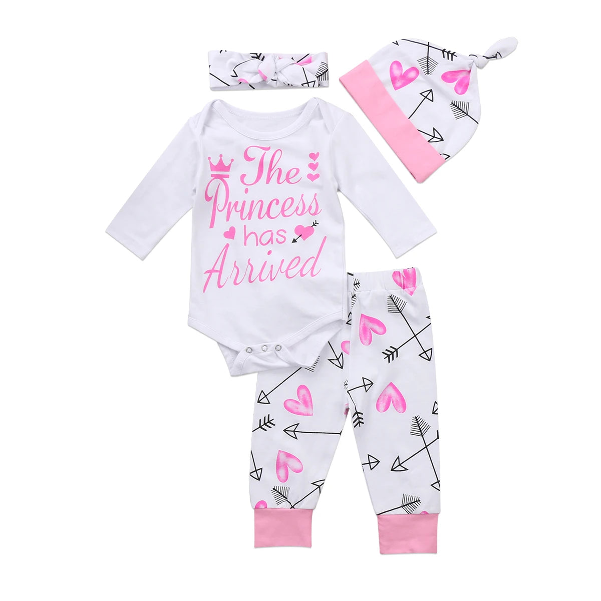 Newborn Princess Arrival Matching Set 0 to 18 Month