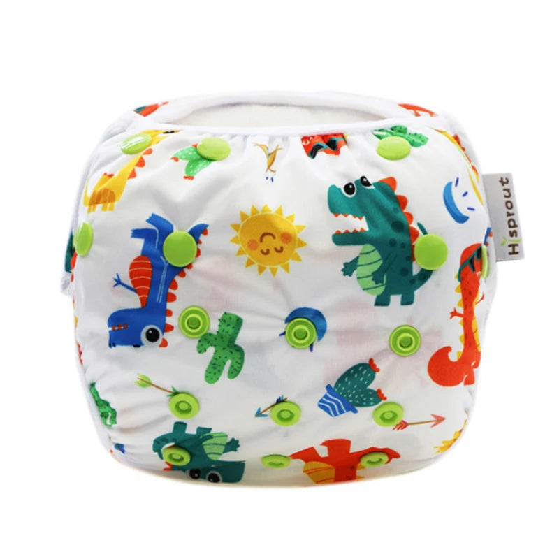 Infants Adjustable Swim Diaper Trunks