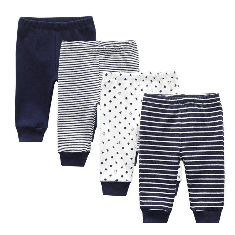 4 Piece and 5 Piece Packs Newborn Pants 0-12M