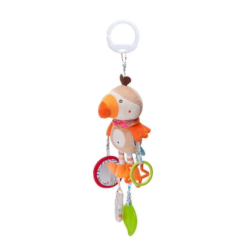 Plush Hanging Animal Rattle