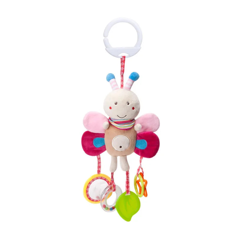 Plush Hanging Animal Rattle