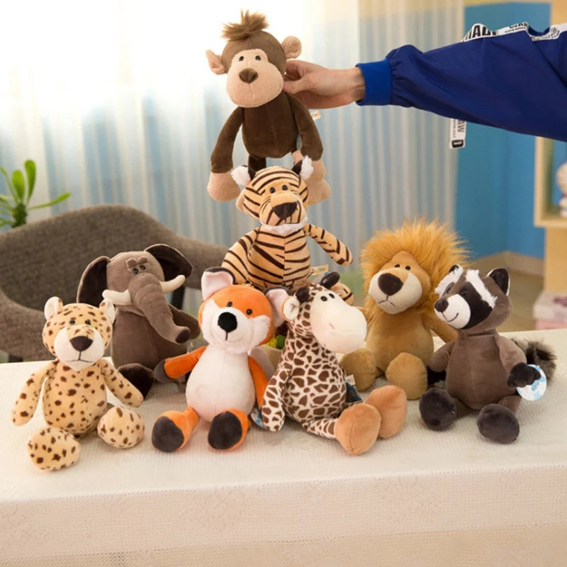 Plush Stuffed Jungle Animal Toy Gift