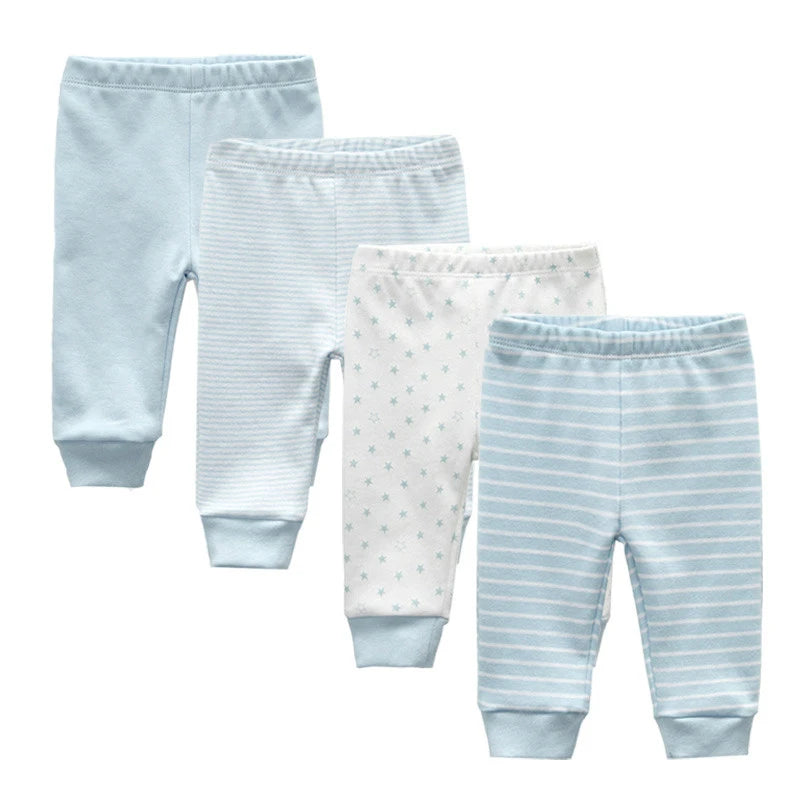 4 Piece and 5 Piece Packs Newborn Pants 0-12M