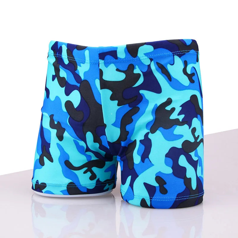 Boys' Dinosaur Shark Aqua Swim Shorts