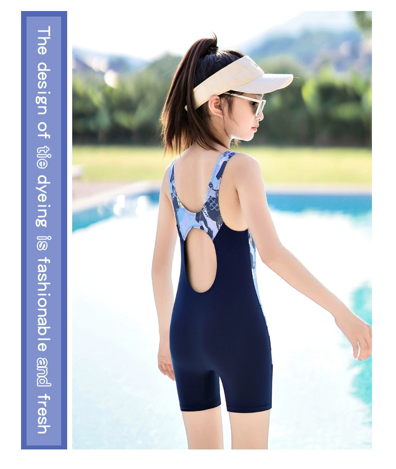 Girls' Summer One-Piece Kids Swimsuit