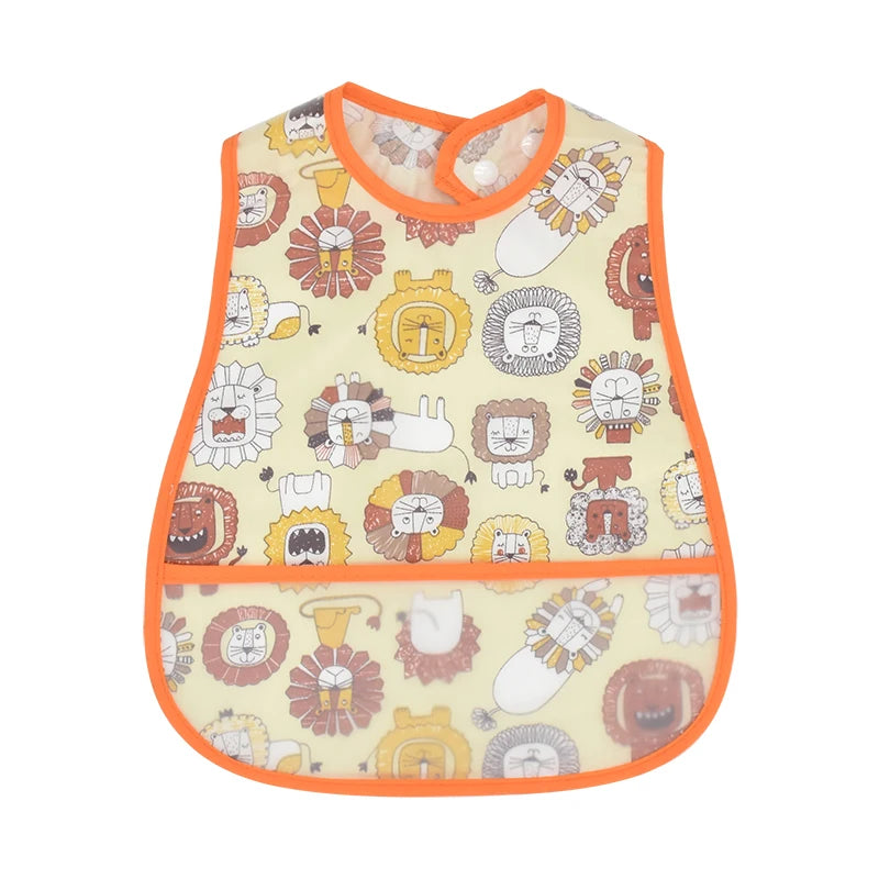 Waterproof Toddler Bib with Pocket