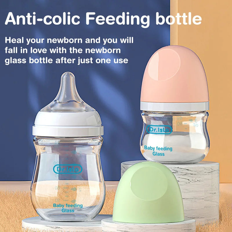 Dr. Isla Anti-Choke Glass Baby Bottle