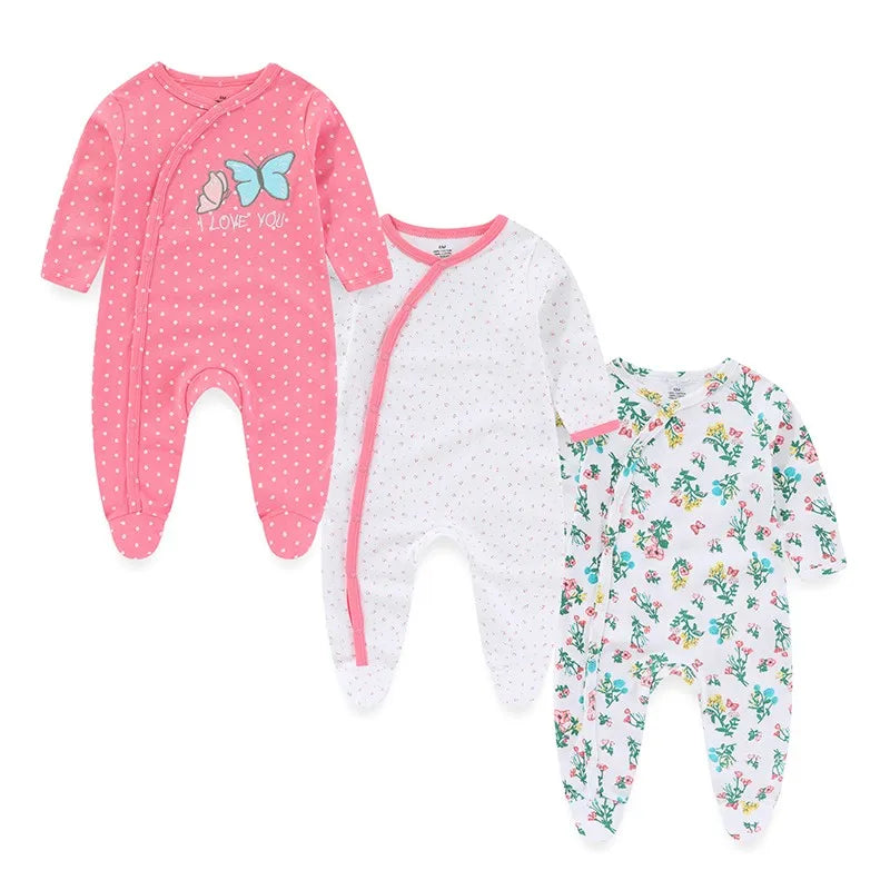 Kiddiezoom 3ct Long Sleeve Onesie