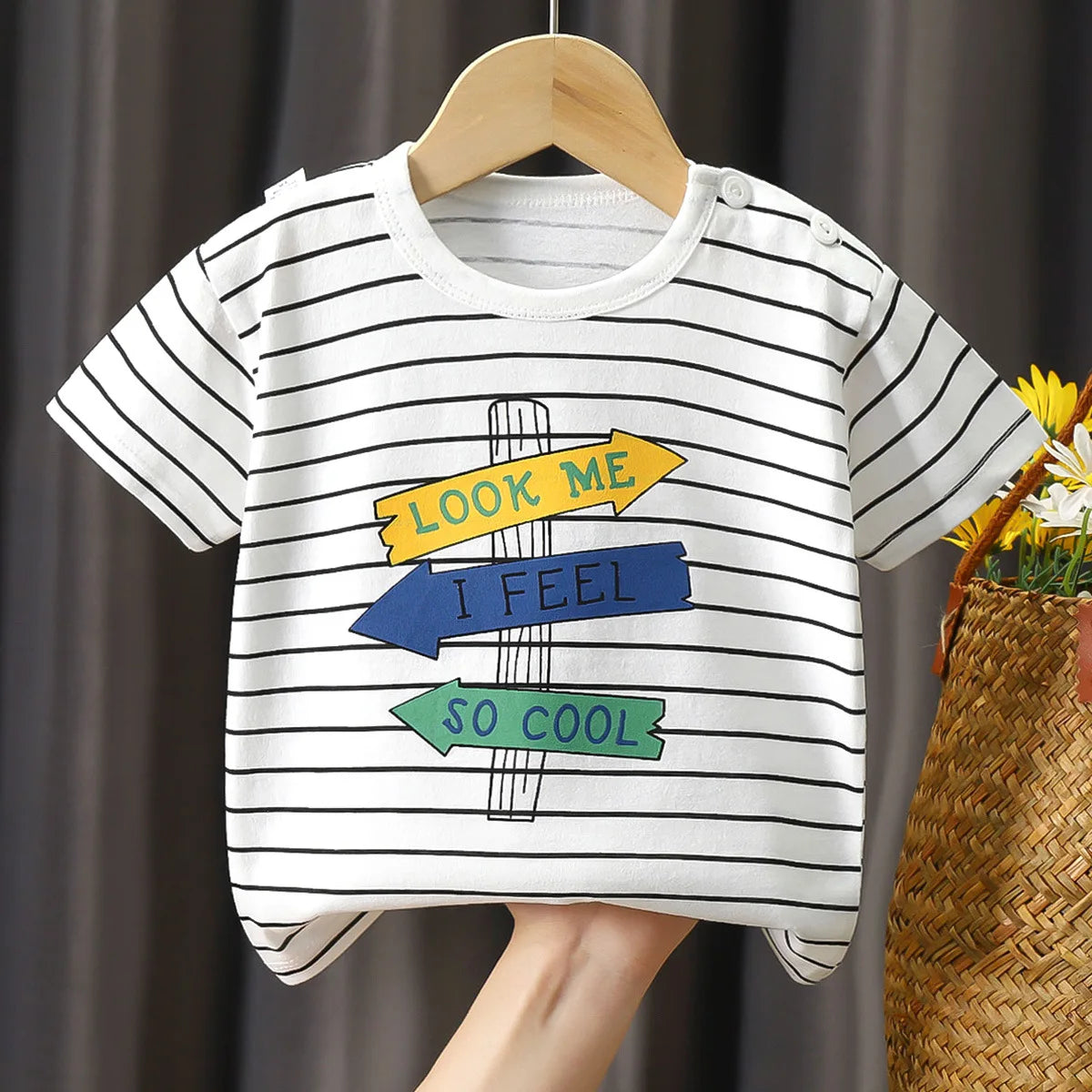 9M-24M Cartoon Cotton Tee