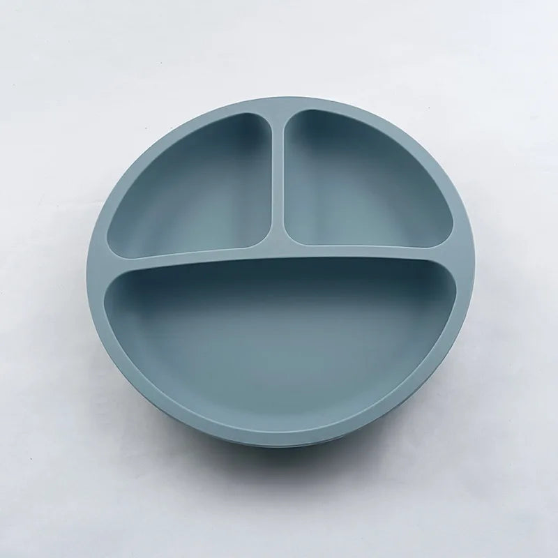 Baby Safe Silicone Dining Plate with Suction – Animal Shaped Bowl