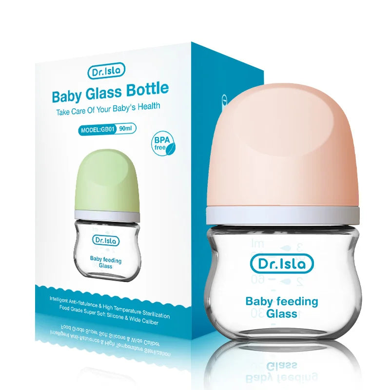 Dr. Isla Anti-Choke Glass Baby Bottle