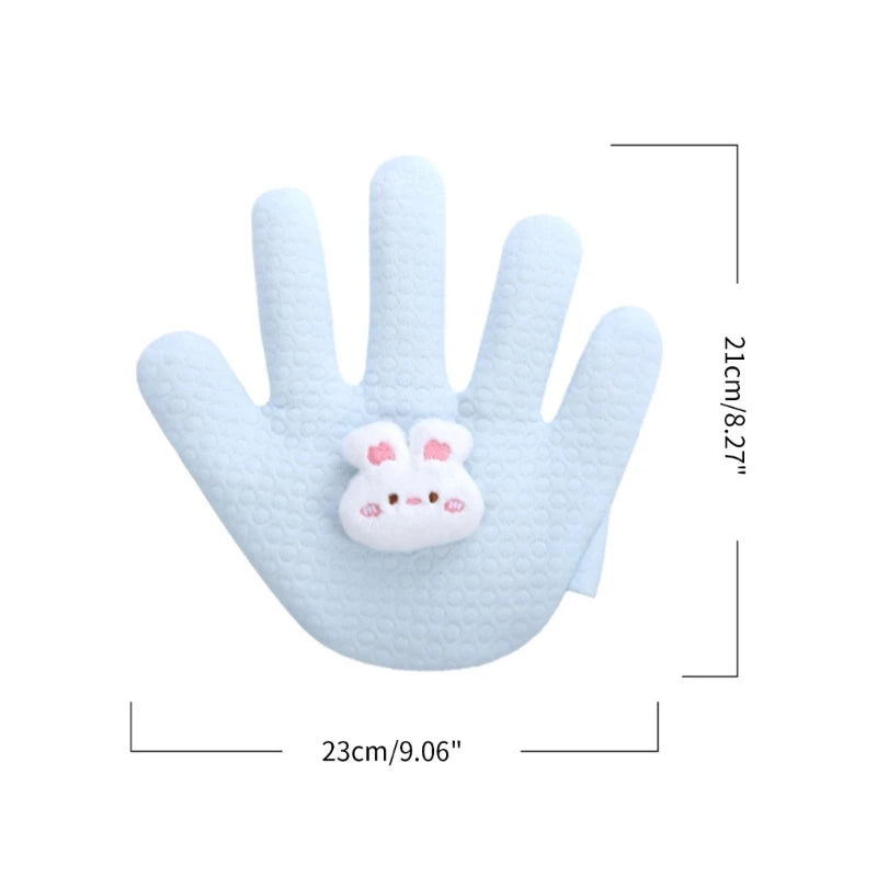 Cartoon Anti-Startle Hand Pacify Toy – Newborn Soothing Hand Pillow