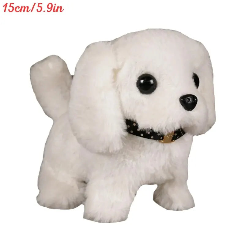 Electronic Walking and Barking Plush Dog Toy