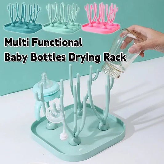 Multi-Functional Removable Baby Bottle Drying Rack