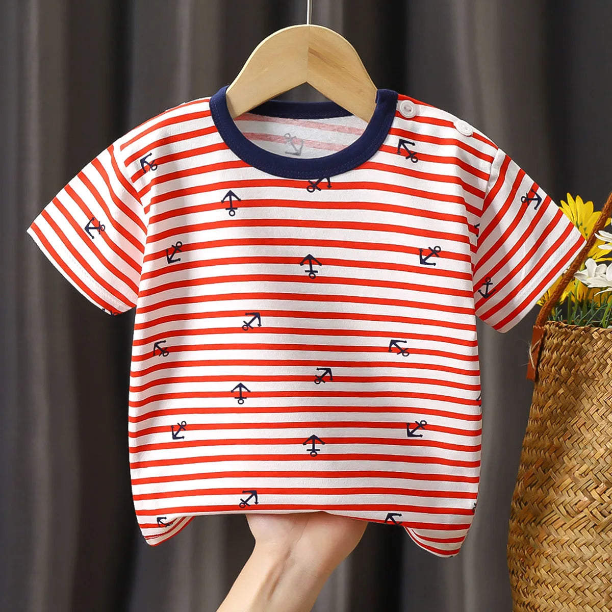 9M-24M Cartoon Cotton Tee