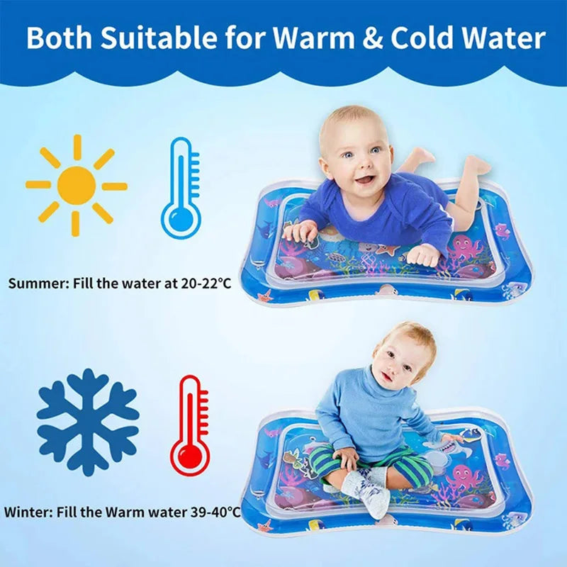 Inflatable Tummy Time Water Play Mat