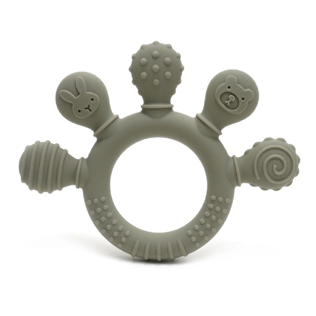 Gum Relief Silicone Round Teether