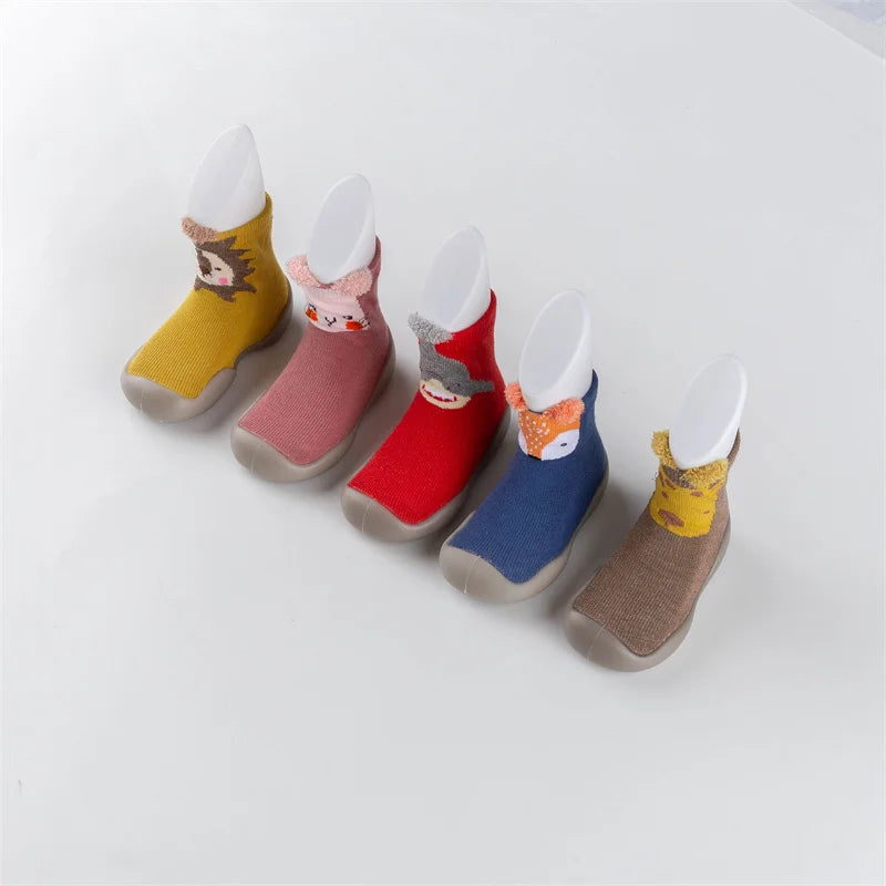 Baby and Toddler Fall Solid Colored Booties