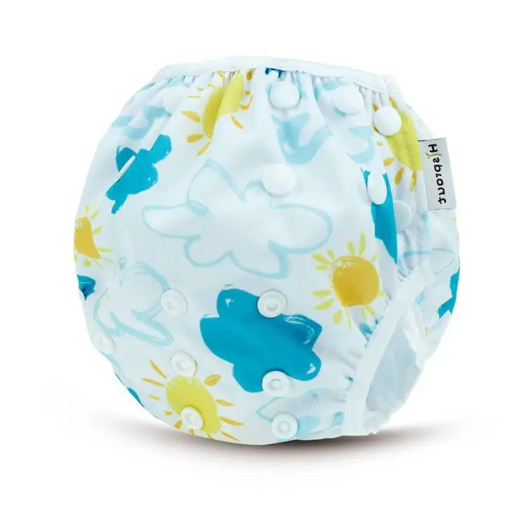 Infants Adjustable Swim Diaper Trunks