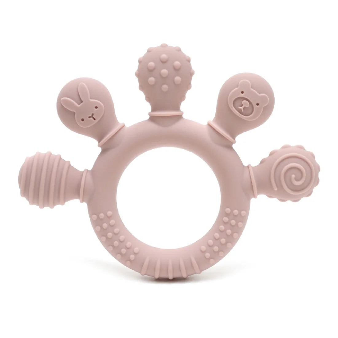 Gum Relief Silicone Round Teether