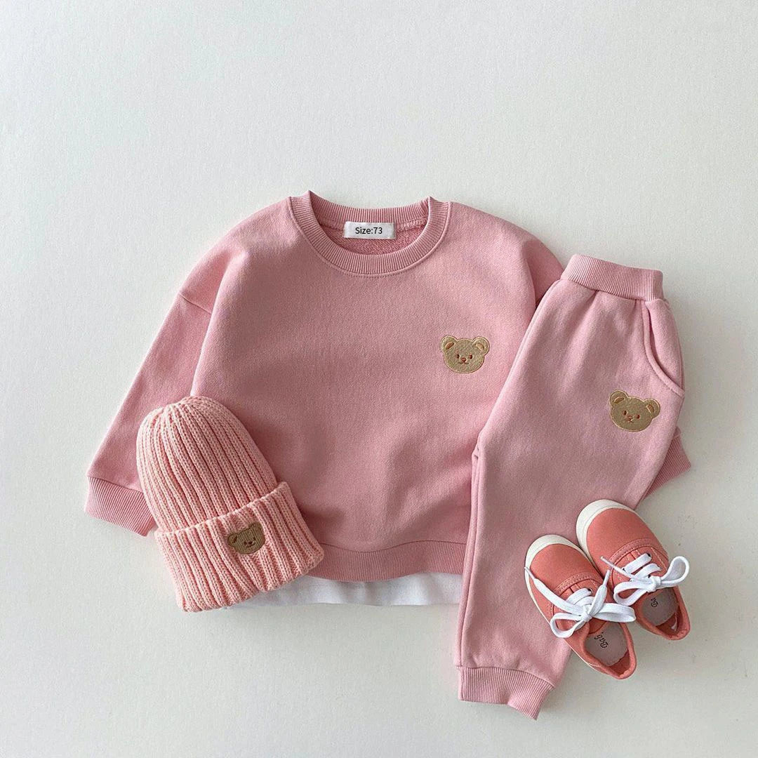 Teddy Bear Sweater and Sweatpants Set 9M-4T