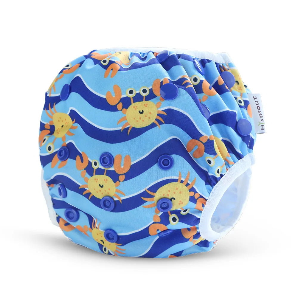 Infants Adjustable Swim Diaper Trunks