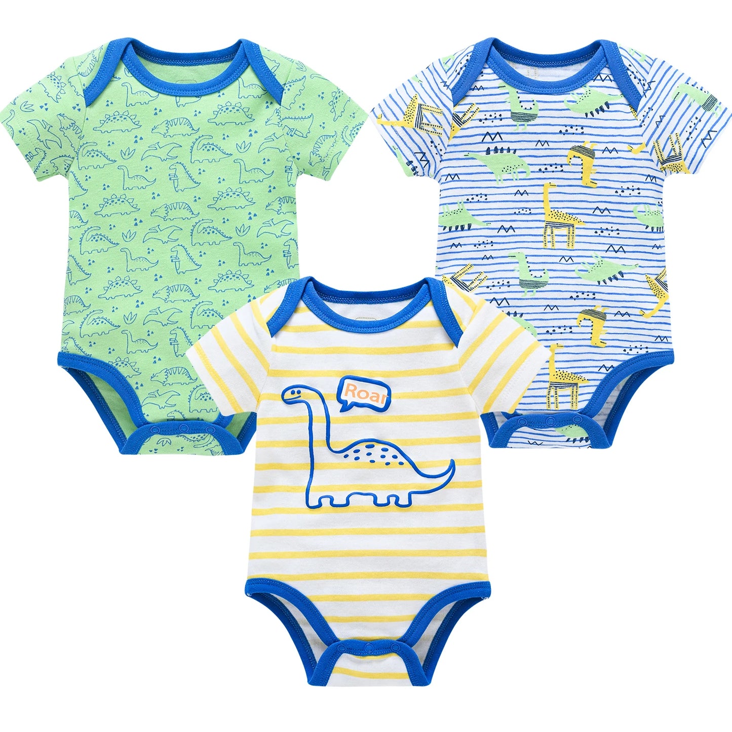 3ct & 6ct Newborn Onesie Sets 0M-12M