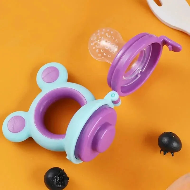 Fresh Fruit Silicone Baby Nibbler Feeder