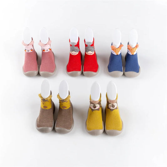 Baby and Toddler Fall Solid Colored Booties