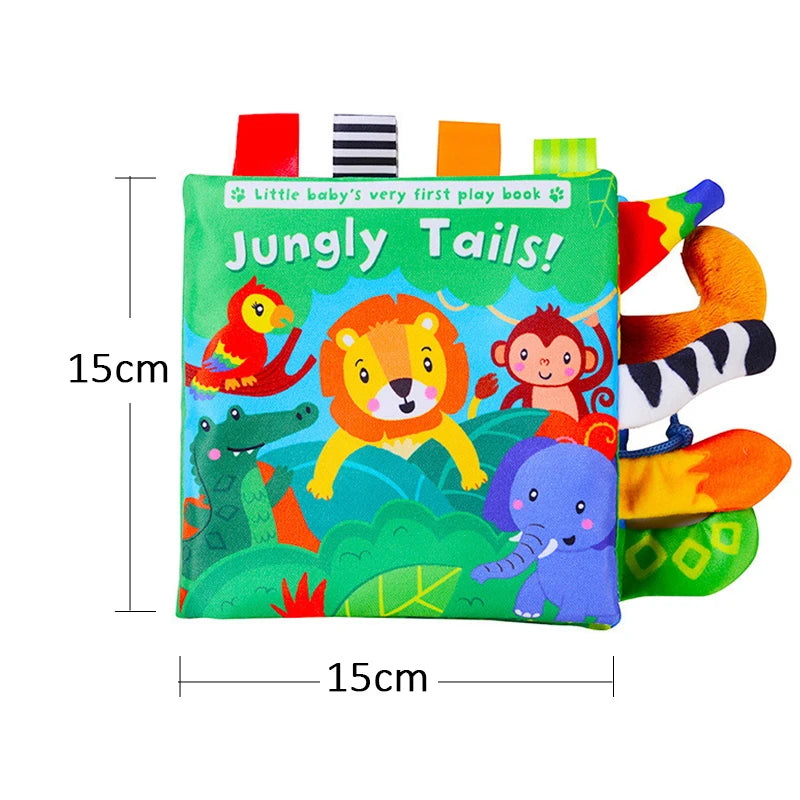 Baby Jungle Cloth Book