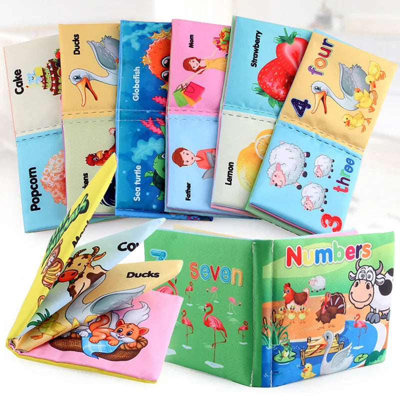 Baby Cloth Alphabet Book Toy