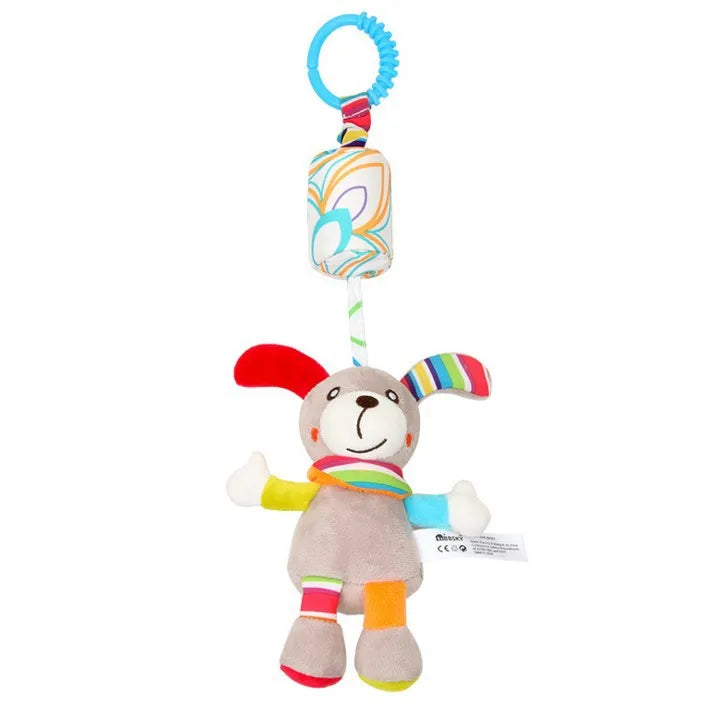 Plush Animal Hanging Rattle